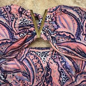 Victoria's Secret Pink and Purple Bikini with Bohemian Flair